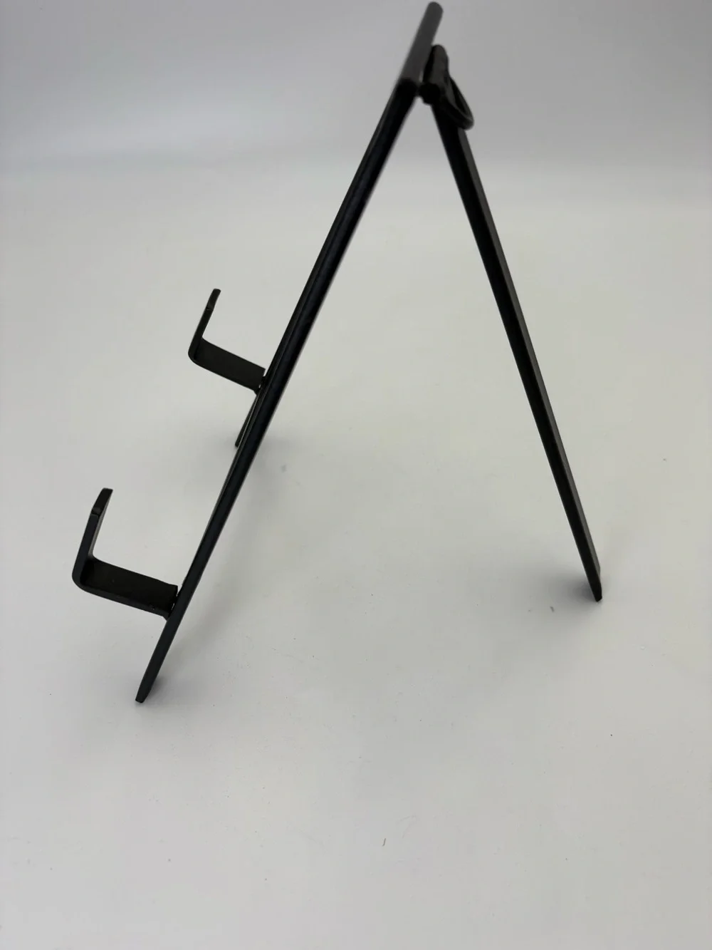 Medium Black Metal Display Easel Stand - Heavy Duty